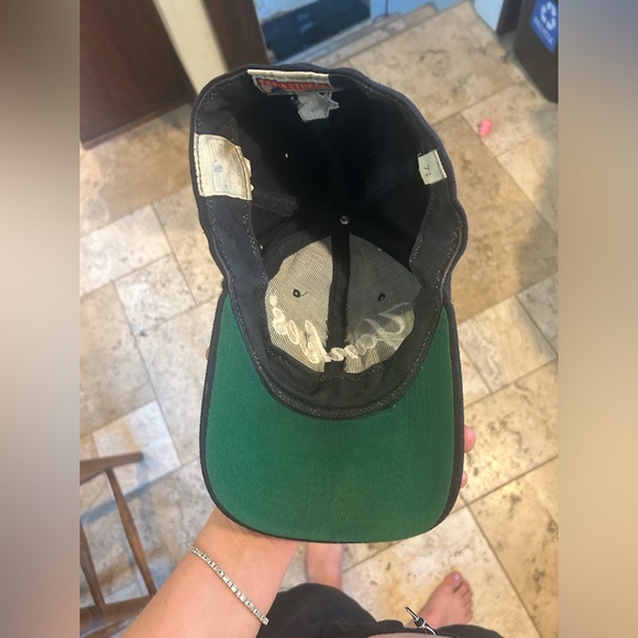 Vintage Yankees cursive writing baseball cap RARE - Picture 5 of 9